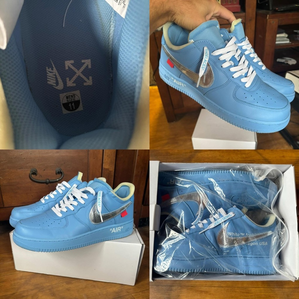 Nike x Off-White Blue Sneakers